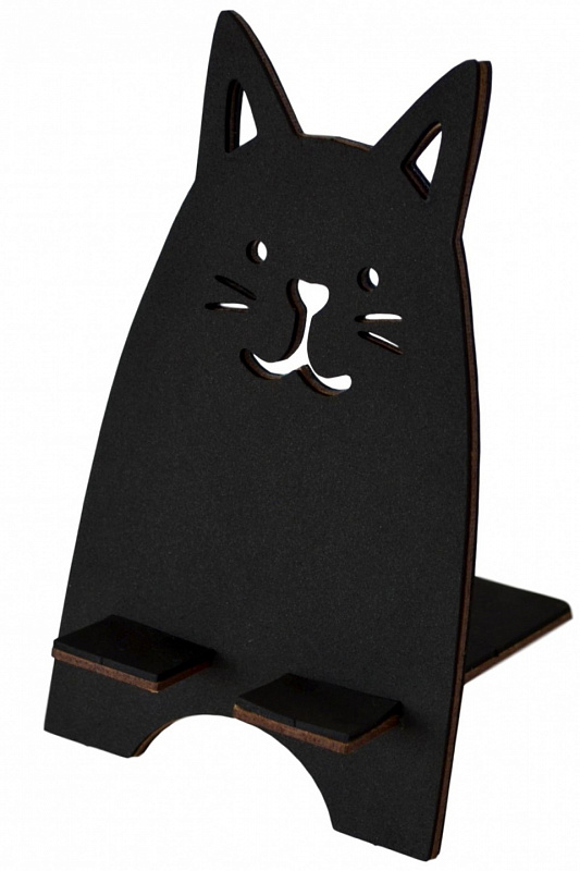  Подставка под телефон Черный кот 